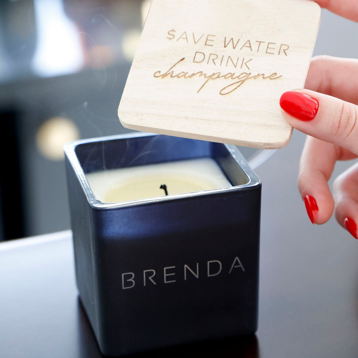 ENGRAVE YOUR NAME CANDLE